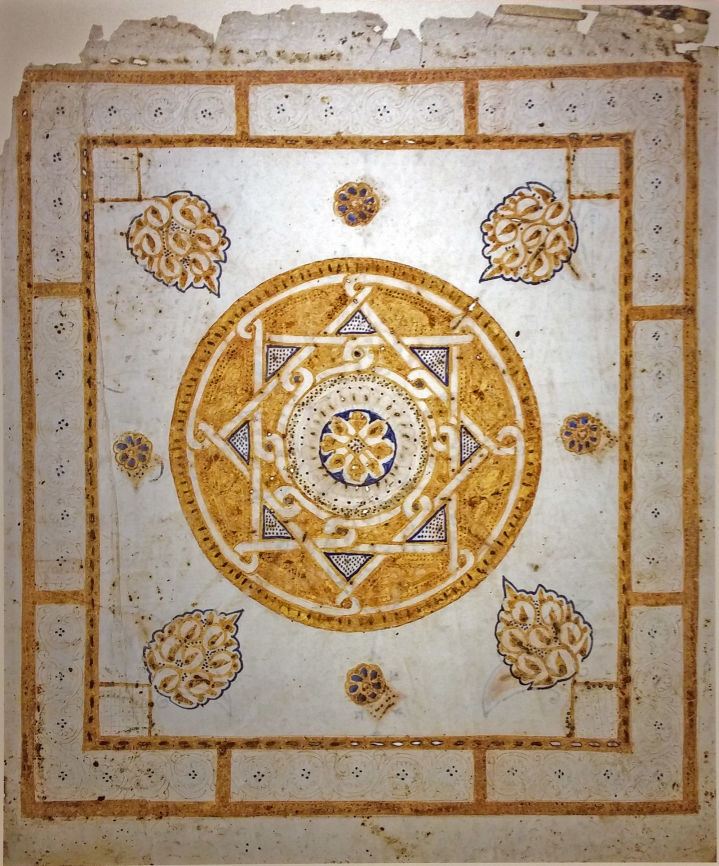 Colour reproduction of one of the carpet pages