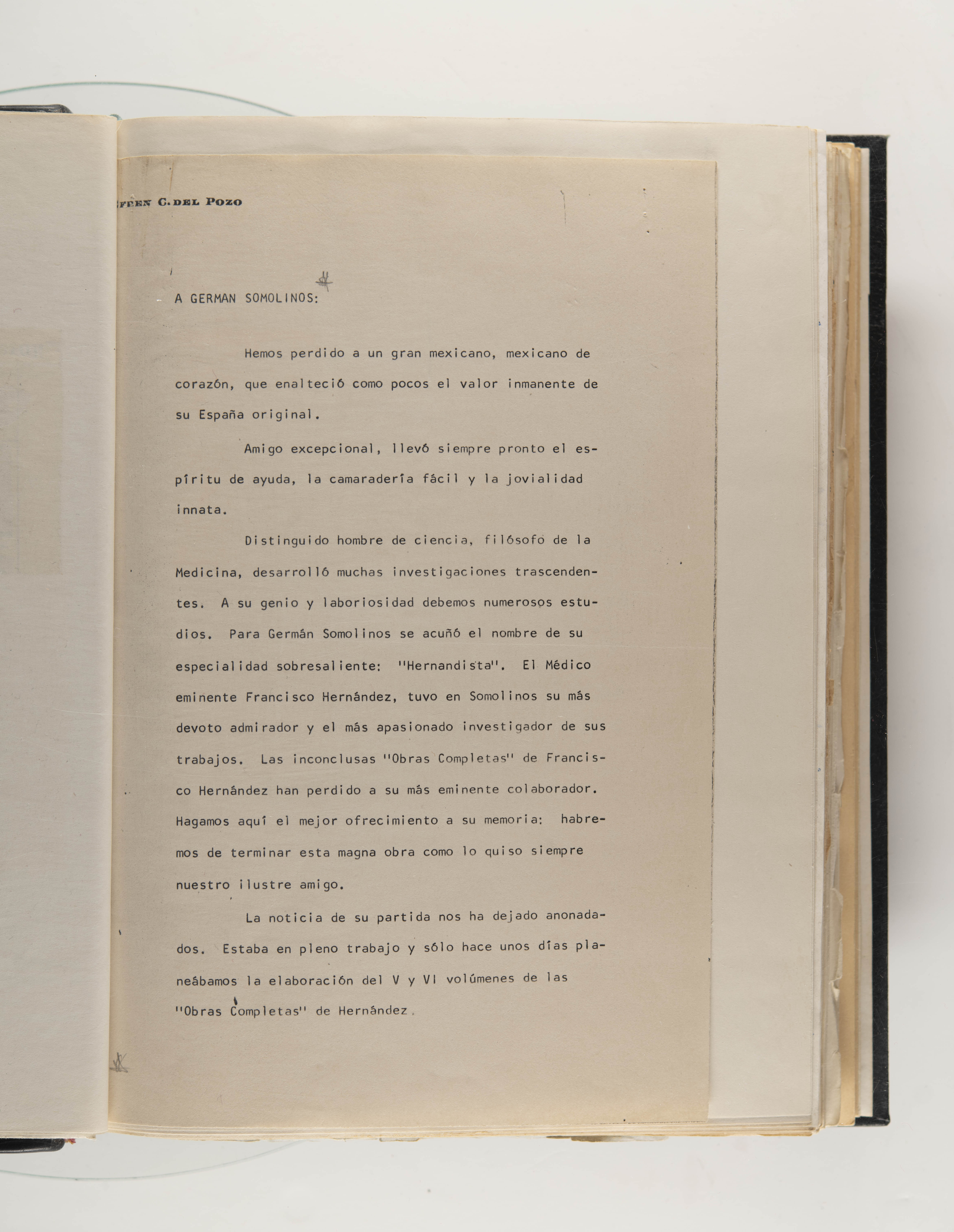 Carta Efrén del Pozo 