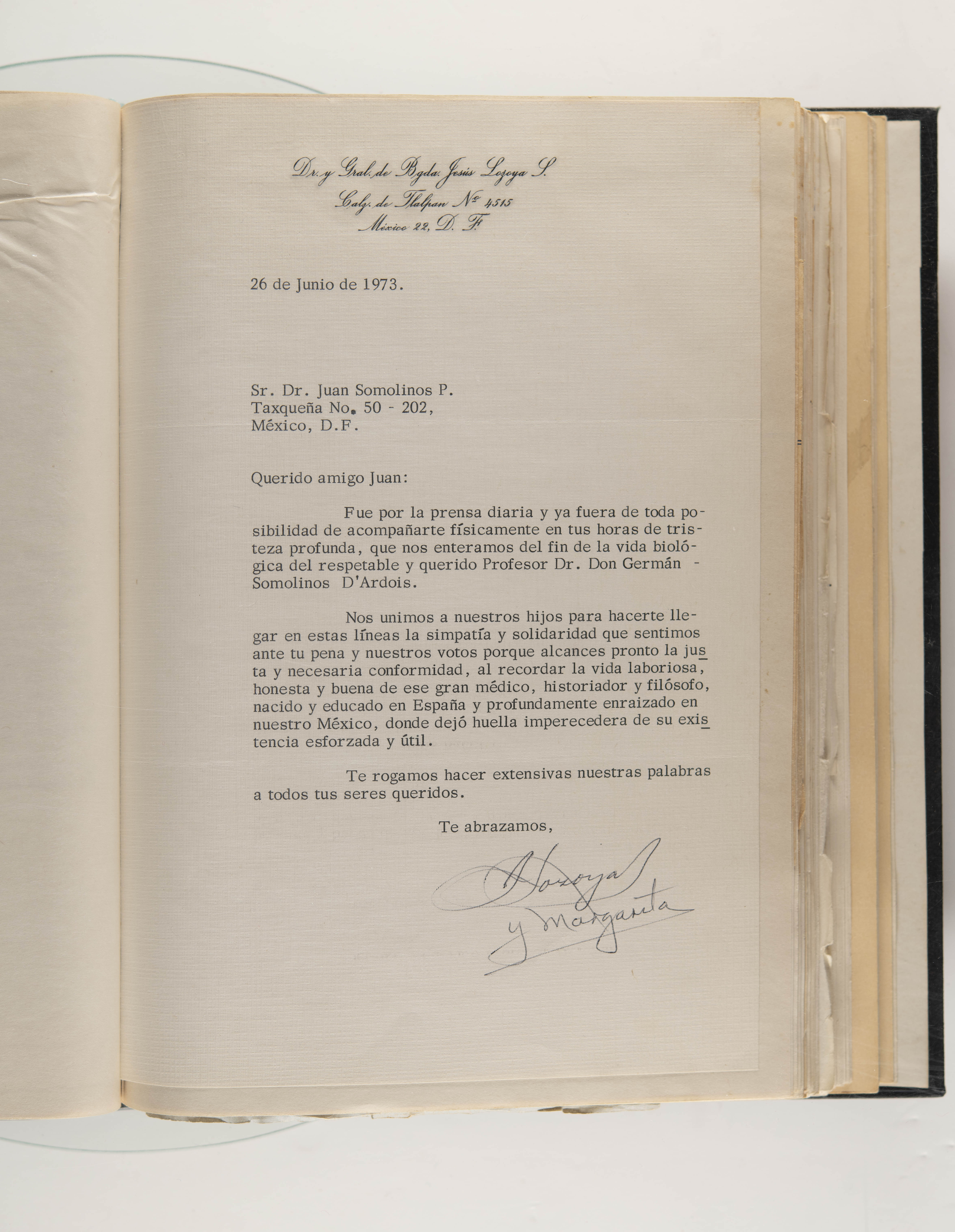 Carta Luis Castelazo Ayala 