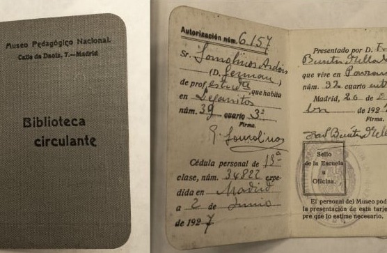 Carnet Somolinos Museo Pedagógico