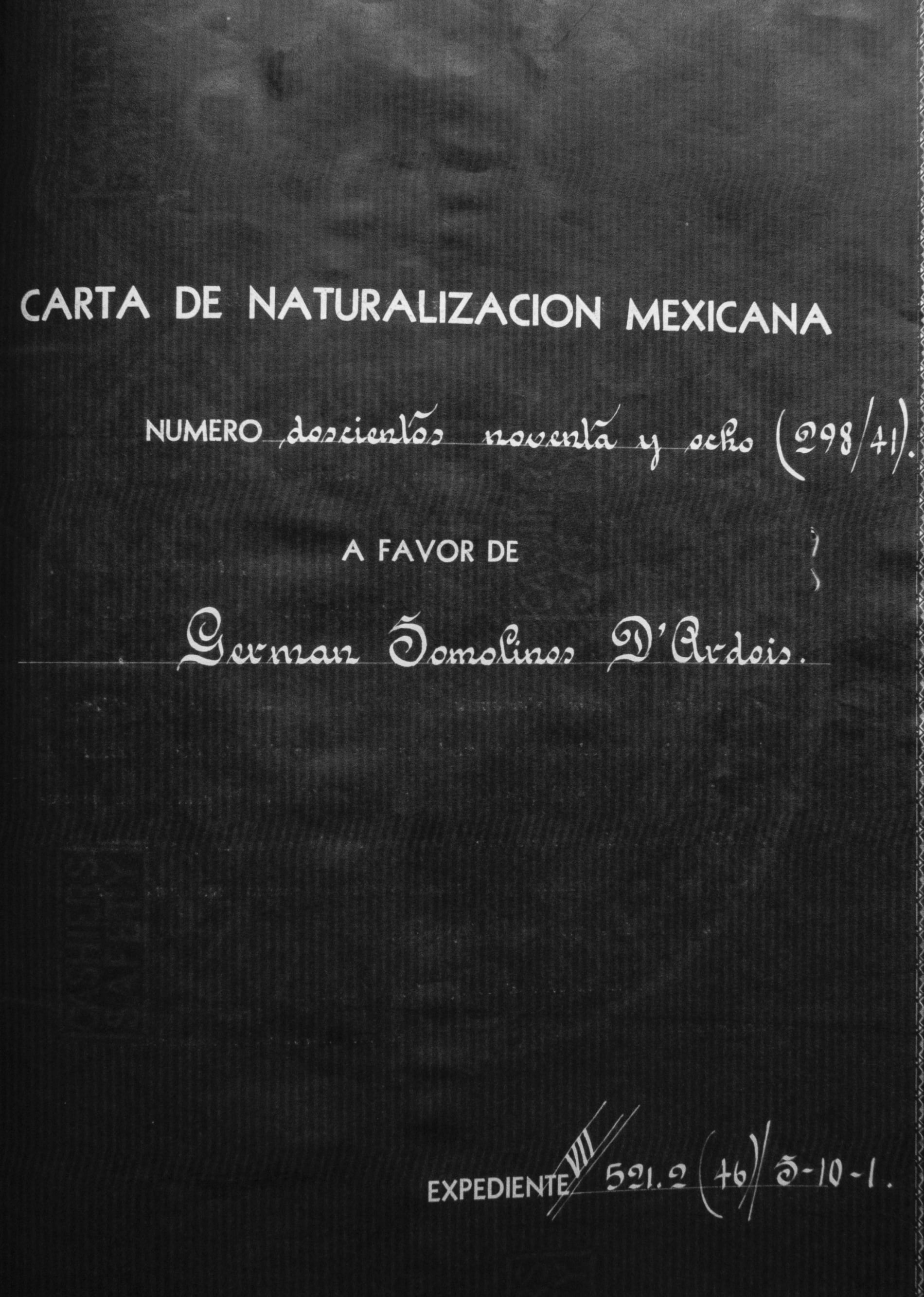 Carta nacionalización 1 