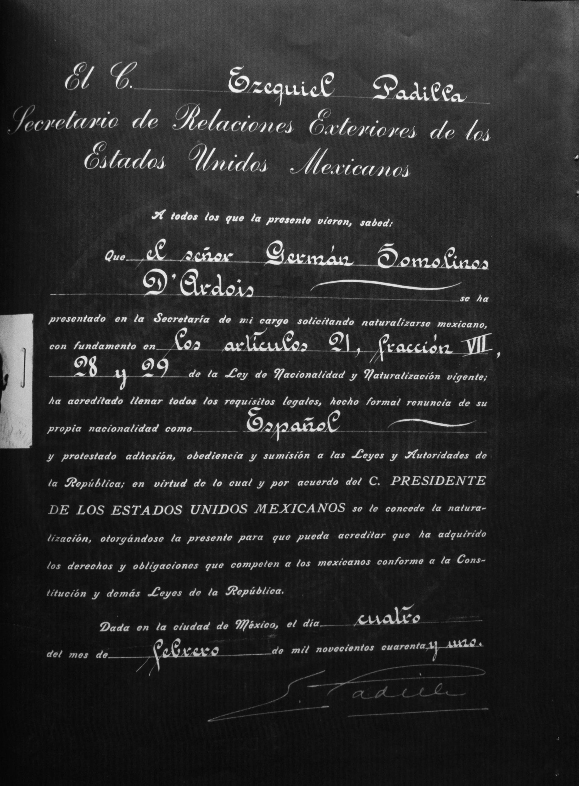 Carta nacionalización 2