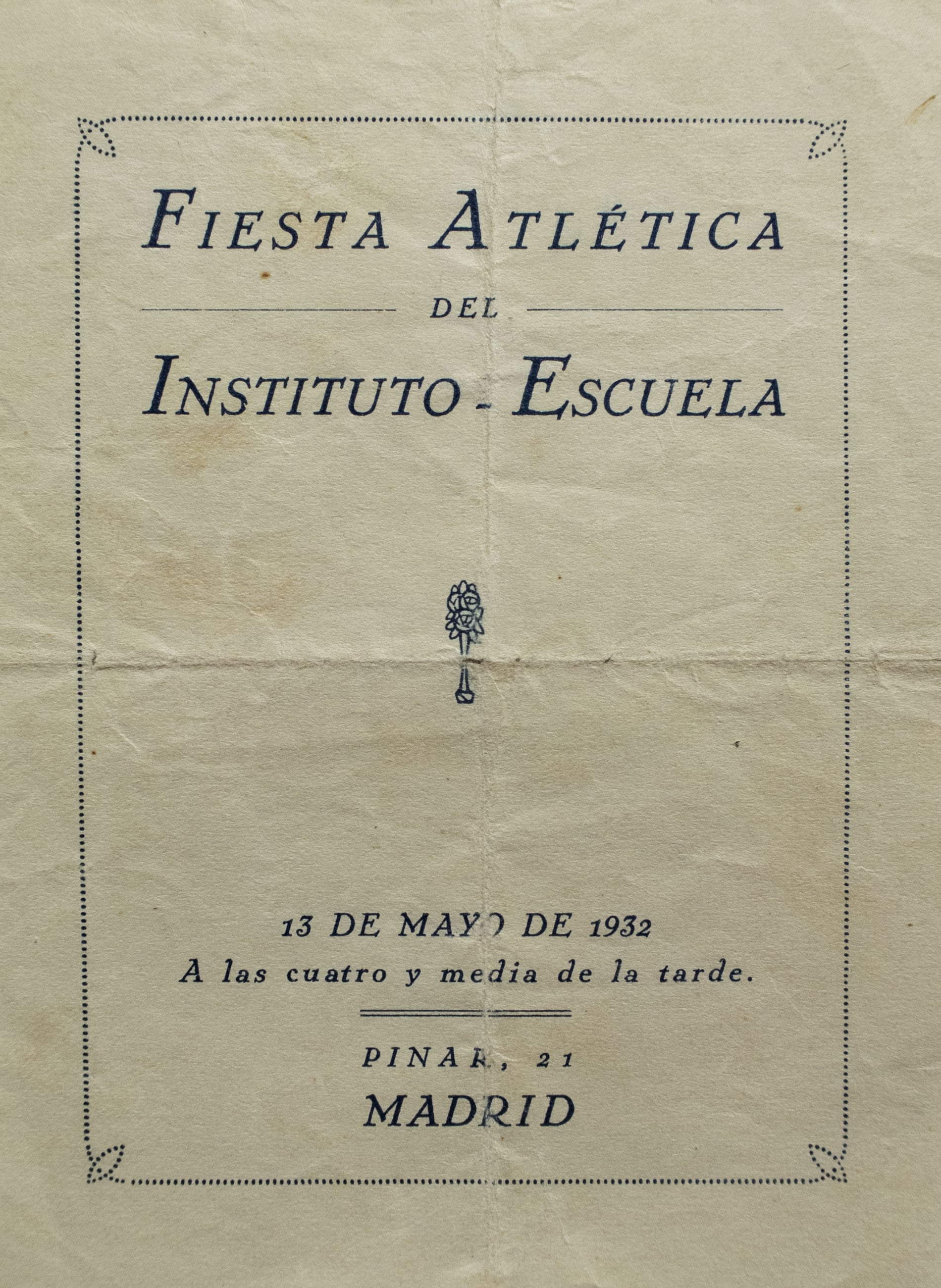 Portada programa fiesta deportes