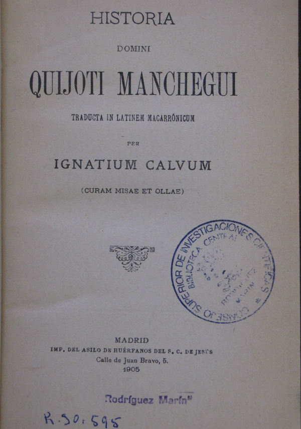 Quijoti manchegui